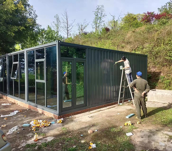 波紋夾芯板集裝箱